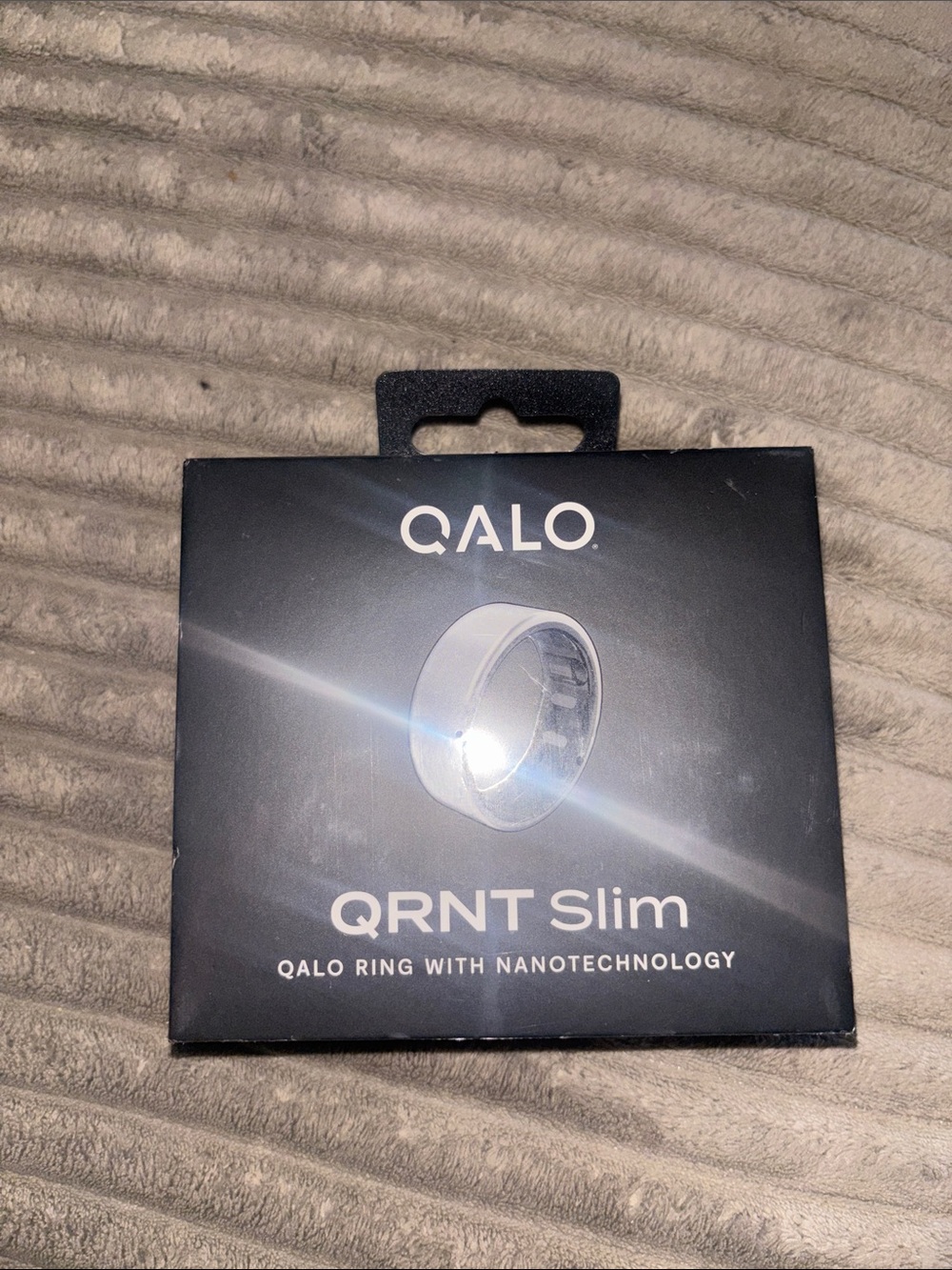 QALO QRNT Slim Smart Ring — Silver